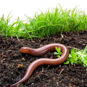 Earthworm In Grass Picture Png 71 PNG Image