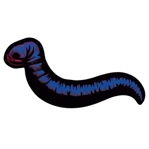 Earthworm Silhouette Graphic Png 49 PNG Image