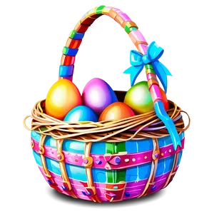 Easter Basket Clipart Png Gpc PNG Image