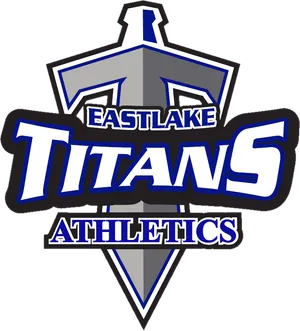 Eastlake Titans Athletics Logo PNG Image