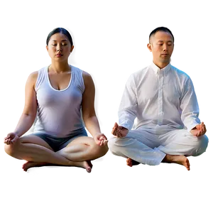 Easy Meditation Techniques Png Dyt62 PNG Image