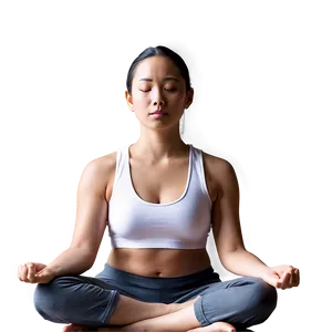 Easy Meditation Techniques Png Pxf PNG Image