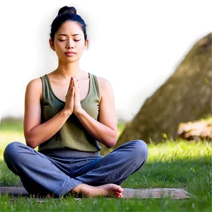 Easy Meditation Techniques Png Rxf PNG Image