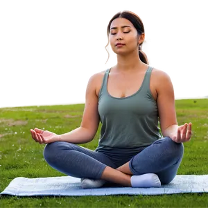 Easy Meditation Techniques Png Uem82 PNG Image