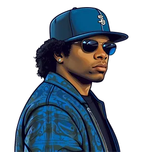 Eazy E Cool Attitude Png Csk PNG Image