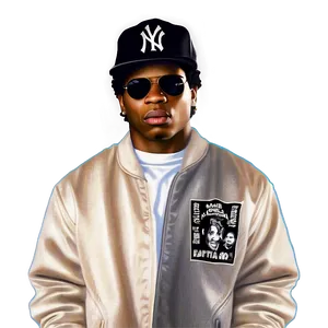 Eazy E Portrait Png Isn PNG Image