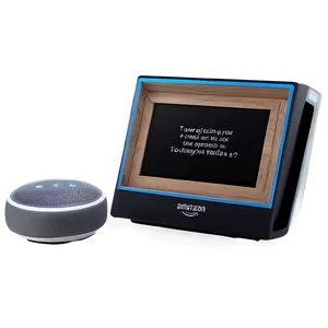 Echo Show Display Speaker Png 2 PNG Image