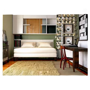 Eclectic Room Design Png 06122024 PNG Image