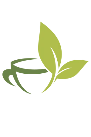 Eco Friendly Cup Leaf Design PNG Image