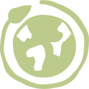 Eco Friendly Global Icon PNG Image