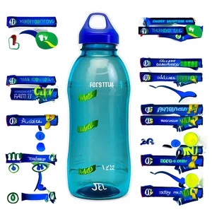 Eco-friendly Reusable Water Bottle Png Jiw27 PNG Image