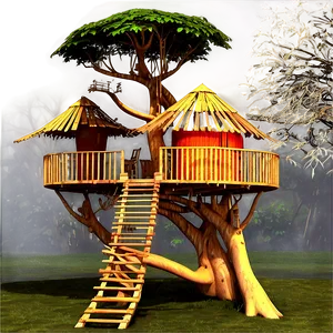 Eco-friendly Treehouse Designs Png 06282024 PNG Image