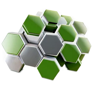 Eco Green Hexagon PNG 05062024 PNG