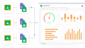 Educational Data Analysis Dashboard PNG Image