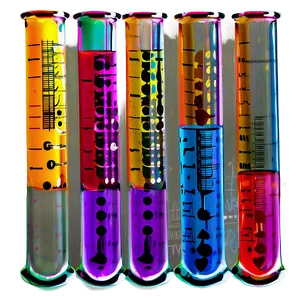 Educational Test Tubes Png Wro PNG Image