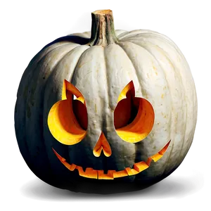 Eerie Halloween Pumpkin Art Png 31 PNG Image