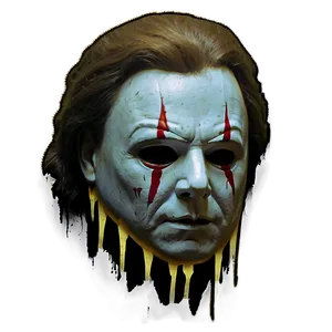 Eerie Michael Myers Face Portrait Png 59 PNG Image