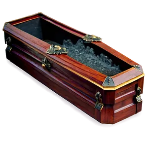 Eerie Open Coffin Png Aps PNG Image