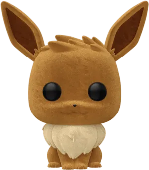 Eevee Funko Pop Figure PNG Image