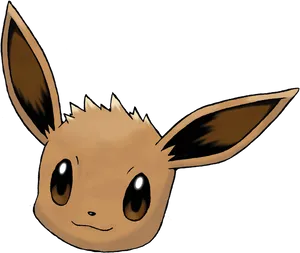 Eevee Pokemon Illustration PNG Image