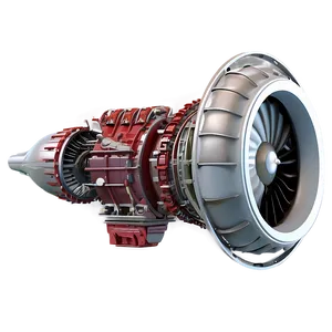 Efficient Jet Engine Model Png 7 PNG Image