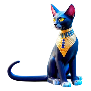 Egyptian Cat Goddess Bastet Png 06242024 PNG Image