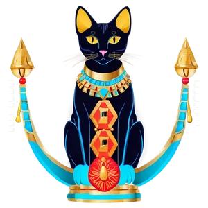 Egyptian Cat Goddess Bastet Png 18 PNG Image