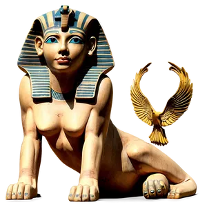 Egyptian Sphinx Statue Png Llx PNG Image