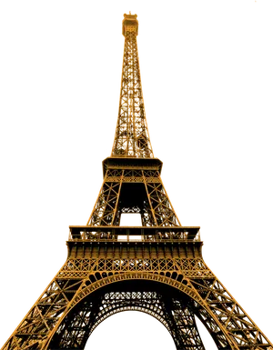 Eiffel Tower Iconic Structure PNG Image