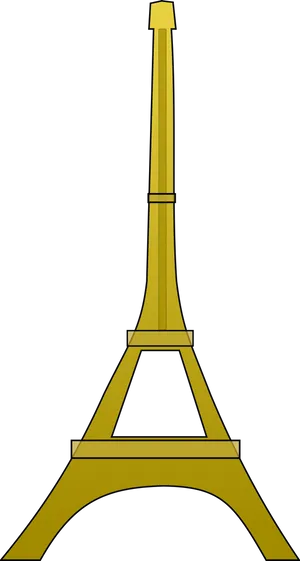 Eiffel Tower Illustration.png PNG Image