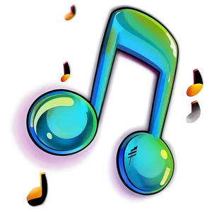 Eighth Note D PNG Image