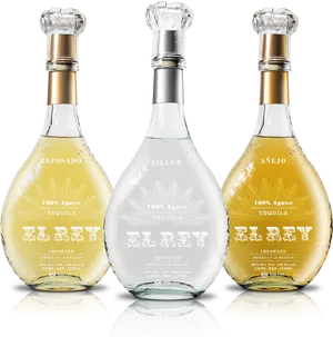 El Rey Tequila Trio PNG Image