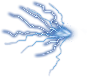 Electric_ Blue_ Lightning_ Bolt PNG Image