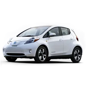 Electric Car On Road Png Lyx PNG Image