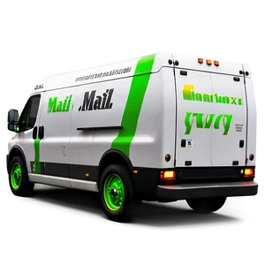 Electric Mail Truck Concept Png 52 PNG Image