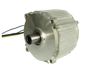 Electric Motor Isolatedon Black Background PNG Image