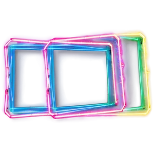 Electric Neon Frames Png Afy35 PNG Image