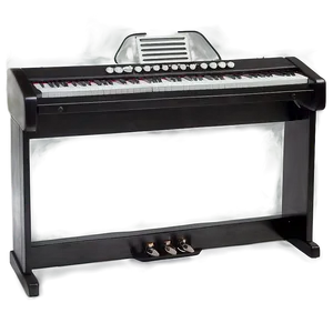 Electric Piano Png Dkx PNG Image