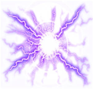 Electric Plasma Explosion PNG Image