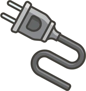 Electric Plug Graphic PNG Image