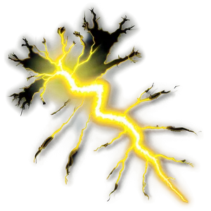 Electric Yellow Lightning Png Jmu PNG Image