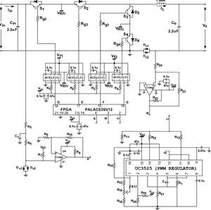 Electrical Chopper Circuit Diagram PNG Image