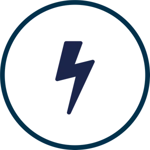 Electricity_ Icon_ Blue_and_ Black PNG Image