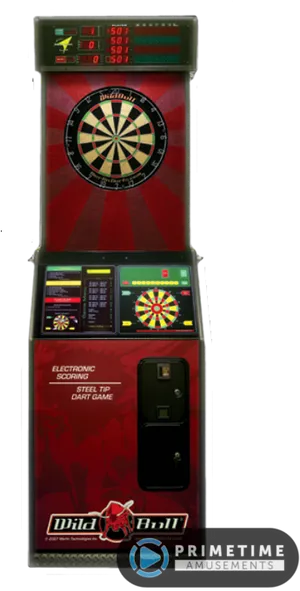 Electronic Dart Machine Wild Bull PNG Image