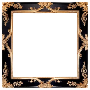 Elegant Aesthetic Frame Png Ecf78 PNG Image