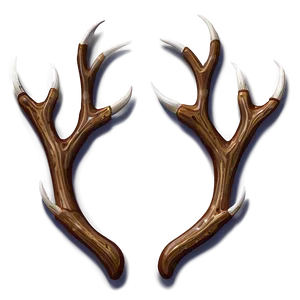 Elegant Antler Pattern Png Jdg PNG Image