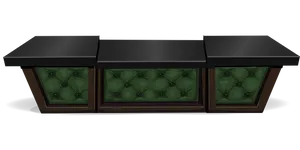 Elegant Bar Counter Design PNG Image