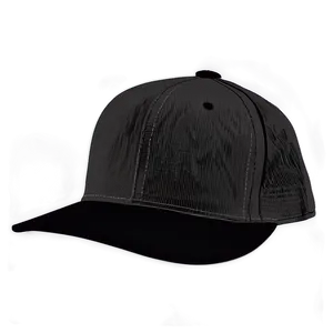 Elegant Black Snapback Cap Png Yts95 PNG Image