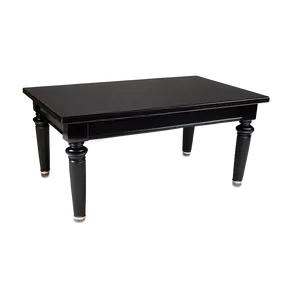 Elegant Black Table Png 06262024 PNG Image