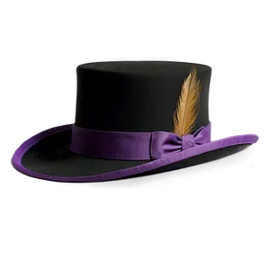 Elegant Black Top Hat Png Ssl PNG Image